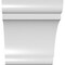 Ekena Millwork 5-in. W x 6-in. D x 6-in. H Olympic Architectural Grade PVC Knee Brace BRCP05X06X06OLY - alternate 5